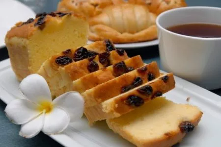 Bánh bông lan nho (ổ khuôn dài)